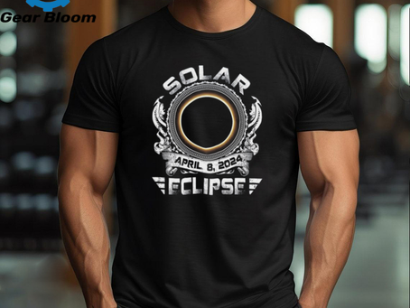 Sun Retro Solar Eclipse 2024 Totality April 8 Men Boys Kids T shirt