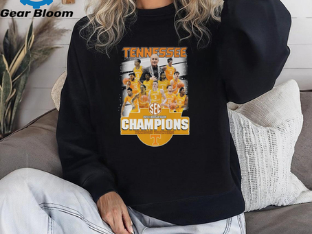Tennessee Volunteers SEC Men Basketball Champions 2024 T Shirt