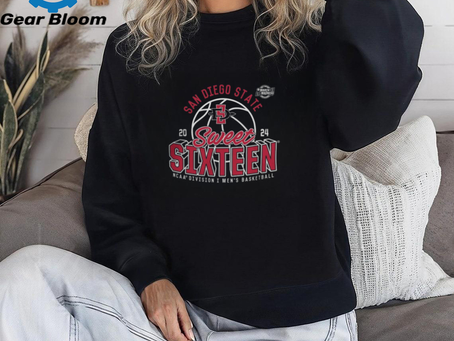 San Diego State 2024 NCAA Men_s Basketball Tournament March Madness Sweet Sixteen Defensive Stance T Shirt