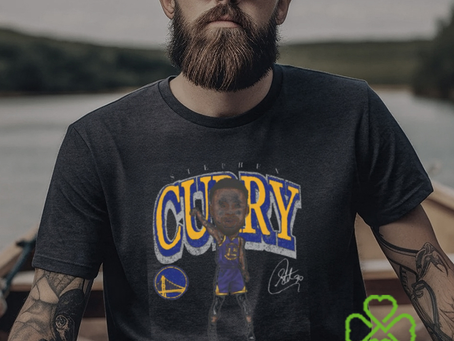 Steph Curry Golden State Warriors Cartoon Shirt