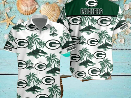 Tropical Coconut Green Bay Packers Hawaiian Shirt