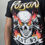 Thumbnail: Poison 'Kickin Ass' Tour Band Graphics Black Tee Shirt