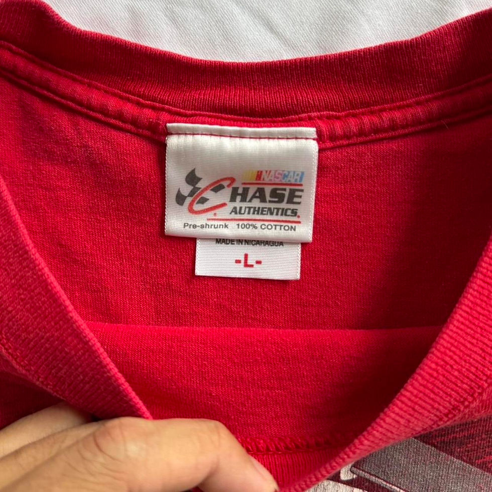 Thumbnail: Vintage Greg Biffle 2000s Nascar Graphics Red Tee Shirt