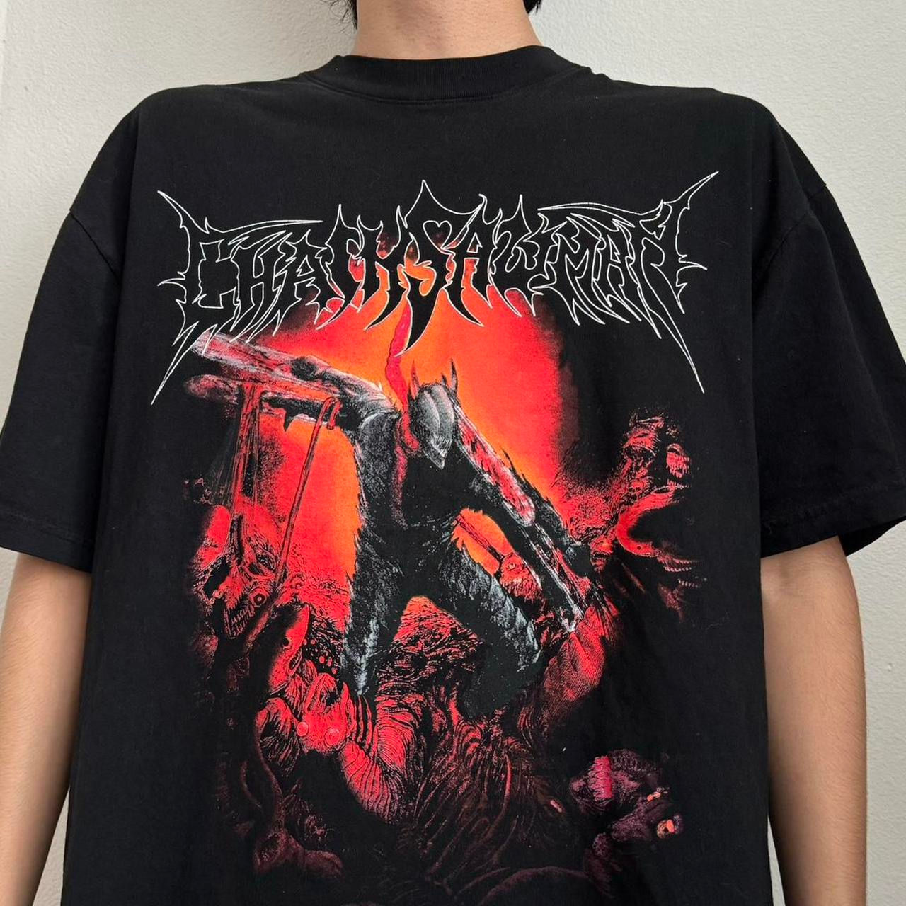 Ethereal Studio x Chainsaw Man Exclusive Graphics Black Tee Shirt