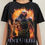 Thumbnail: Vintage Disturbed Band Graphics Black Tee Shirt
