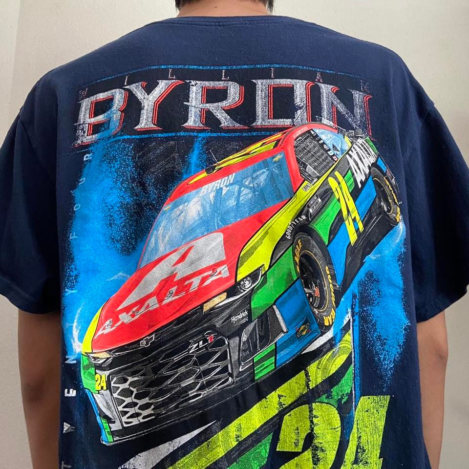 Vintage William Byron Nascar Graphics Tee Shirt