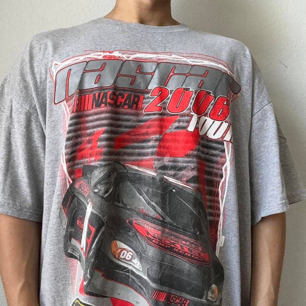 Thumbnail: Vintage 2006 Nascar Nextel Sprint Cup Racing Graphics Grey Tee Shirt