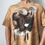 Thumbnail: Vintage The Mountains Eagle Graphics Brown Tee Shirt
