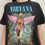 Thumbnail: Nirvana Utero Band Graphics Black Tee Shirt
