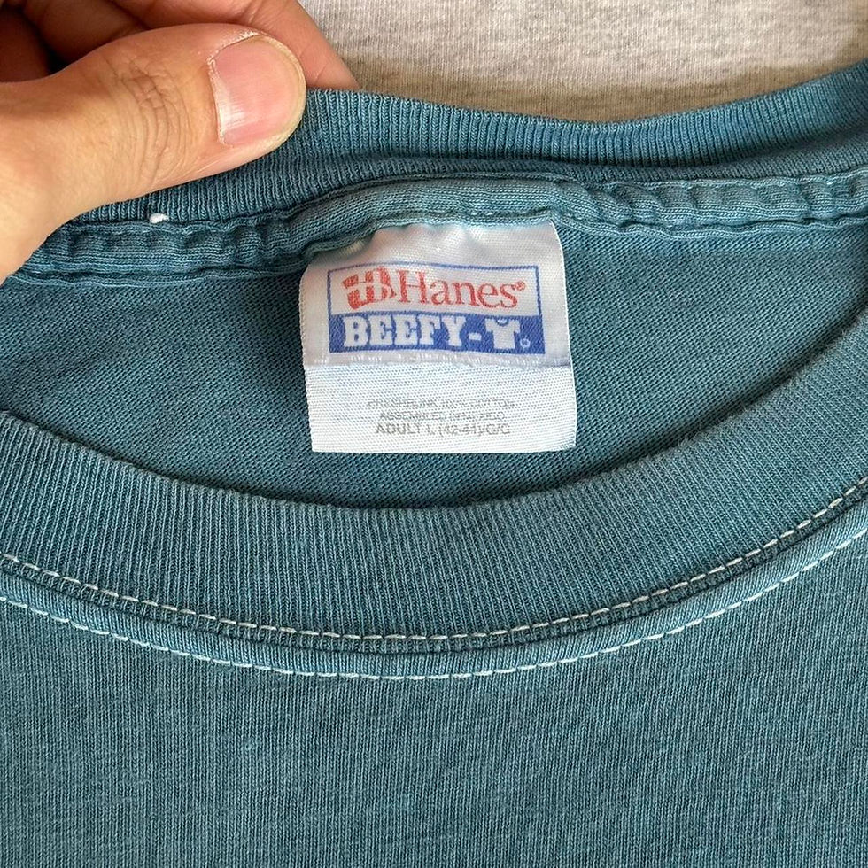 Thumbnail: Vintage Jerry Garcia "Believe it or Not" Graphics Blue Tee Shirt