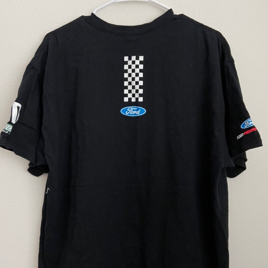 Thumbnail: Vintage Ford Racing Nascar Graphics Black Tee Shirt