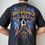 Thumbnail: Vintage 2000s Hellanbach Motorcycle Graphics Black Tee Shirt