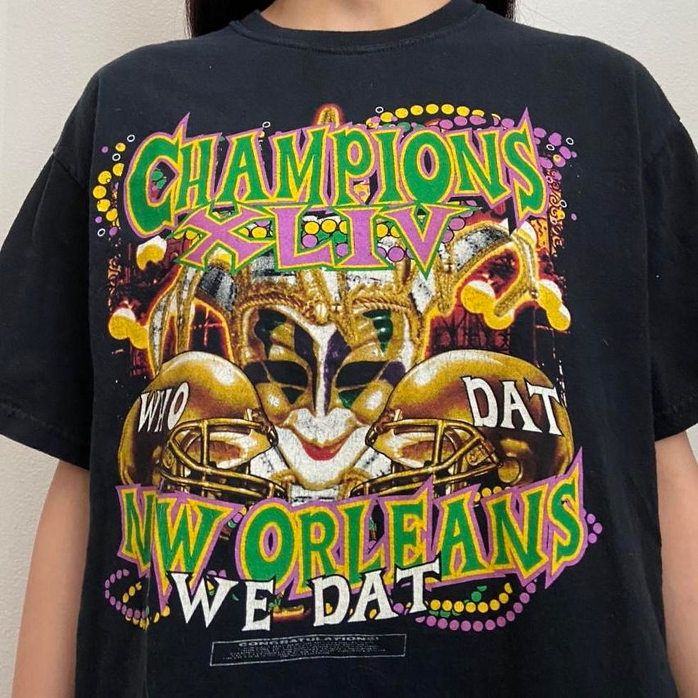 Thumbnail: Vintage NFL Super Bowl 2000s Graphics Black Tee Shirt