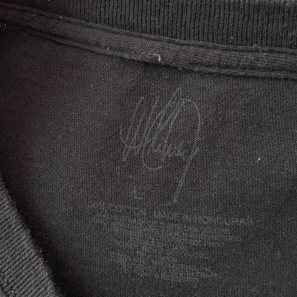 Thumbnail: Whitney Houston Rap Tee Graphics Black Shirt