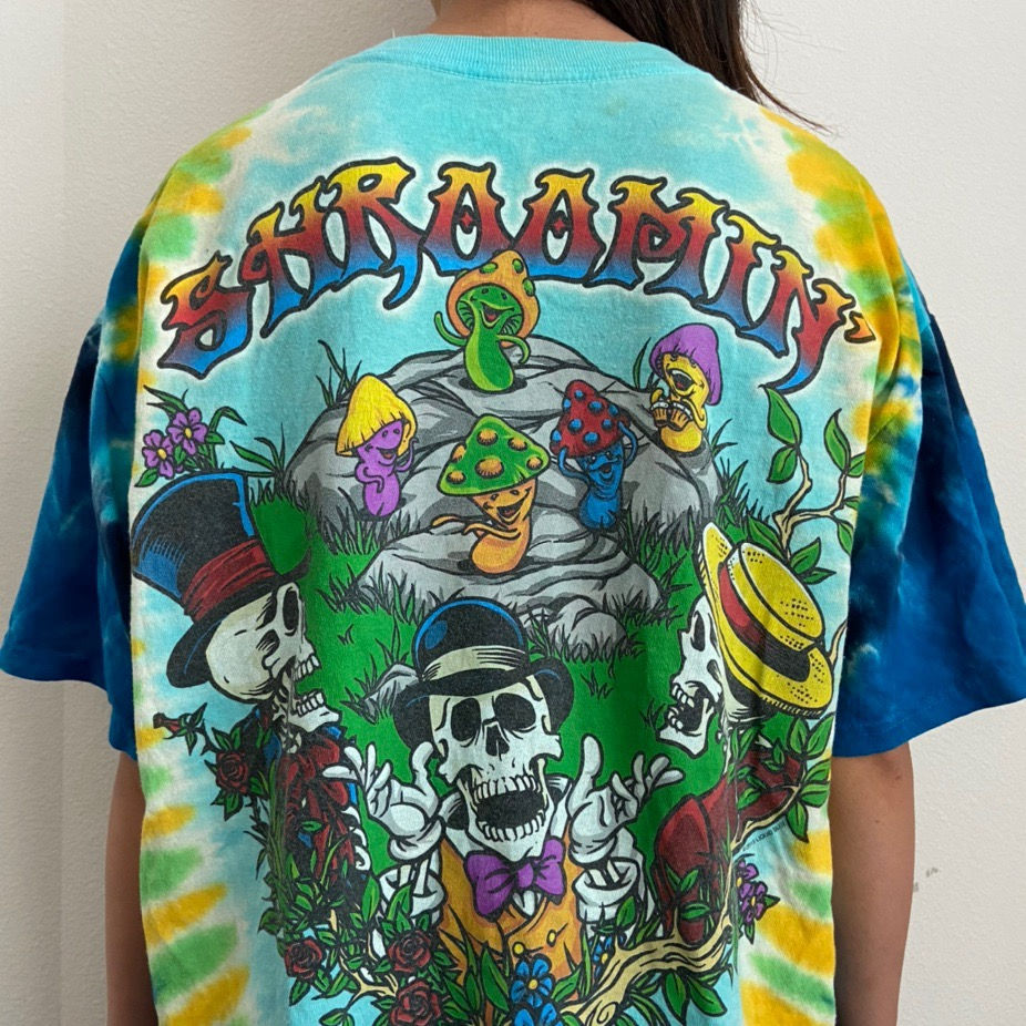 Vintage Grateful Dead Graphics Tie Dyed Tee Shirt