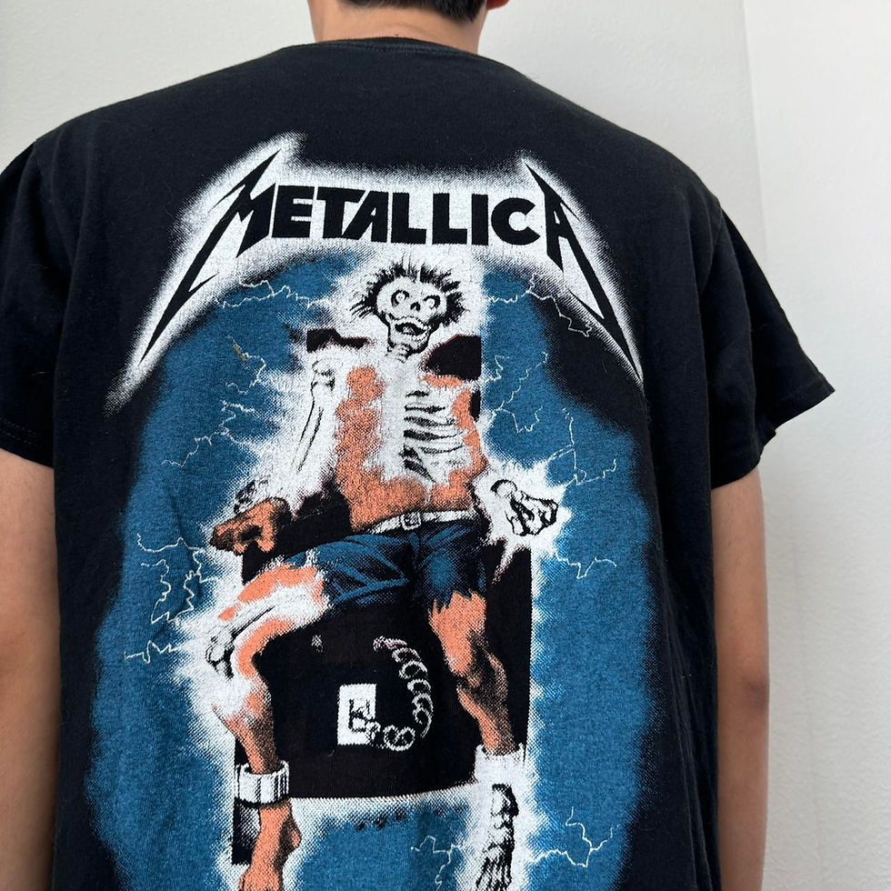 Thumbnail: Vintage Metallica 2000s Band Graphics Black Tee Shirt
