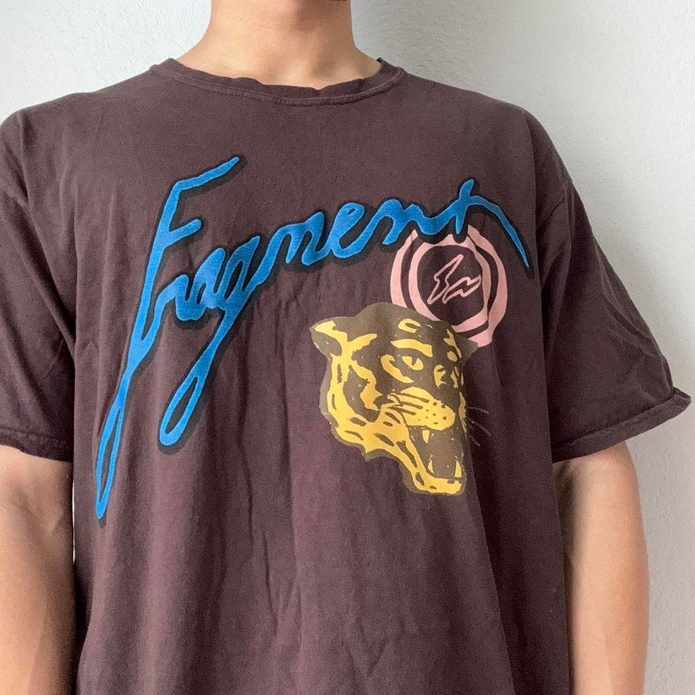 Thumbnail: Travis Scott x Fragment x Cactus Jack Graphics Brown Tee Shirt