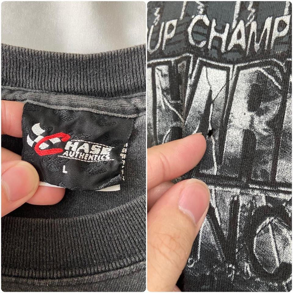 Thumbnail: Vintage Dale Earnhardt 2000s Nascar Graphics Black Tee Shirt