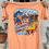 Thumbnail: Vintage Electric Madness 1990s Graphics Orange Tee Shirt