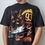 Thumbnail: Street Heat Homme Racing Graphics Black Tee Shirt