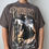 Thumbnail: Phoenix Skeleton Cowboy Graphics Chocolate Brown Oversized Tee Shirt