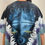 Thumbnail: Vintage Liquid Blue Pink Floyd Band Graphics Tie Dyed Shirt