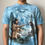Thumbnail: Vintage 2000s The Mountains Dreamcatcher Graphics Blue Tee Shirt
