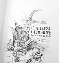 dedicace du livre je te laisse à ton enfer par etoile fredaigues
