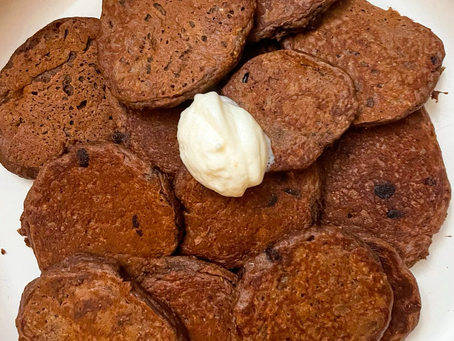 Peppermint Chip Cacao Pancakes