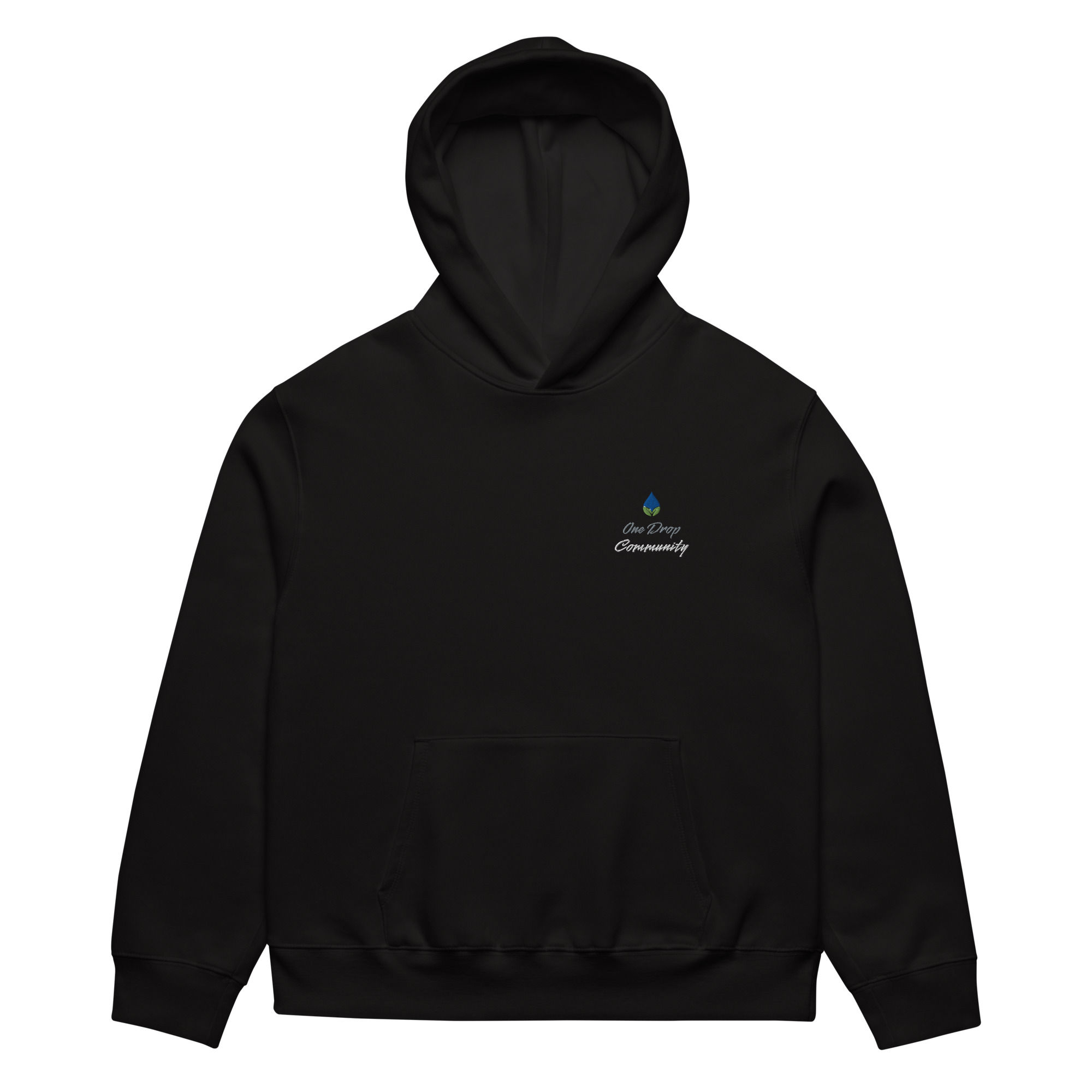 One Drop Community Oversized heavyweight hoodie