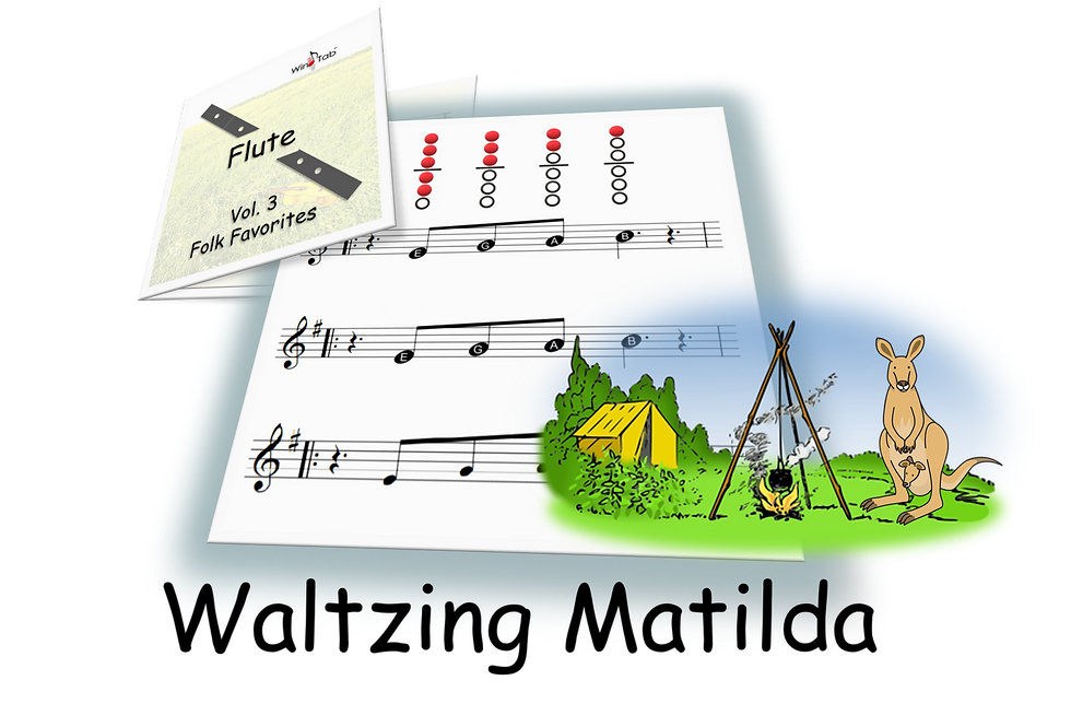 Waltzing Matilda - FLUTE