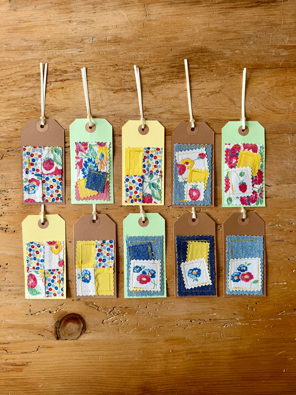 Strawberry Girl Gift Tags, 10 Pack