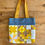 Thumbnail: Small Apple Pickin' Quilted Tote