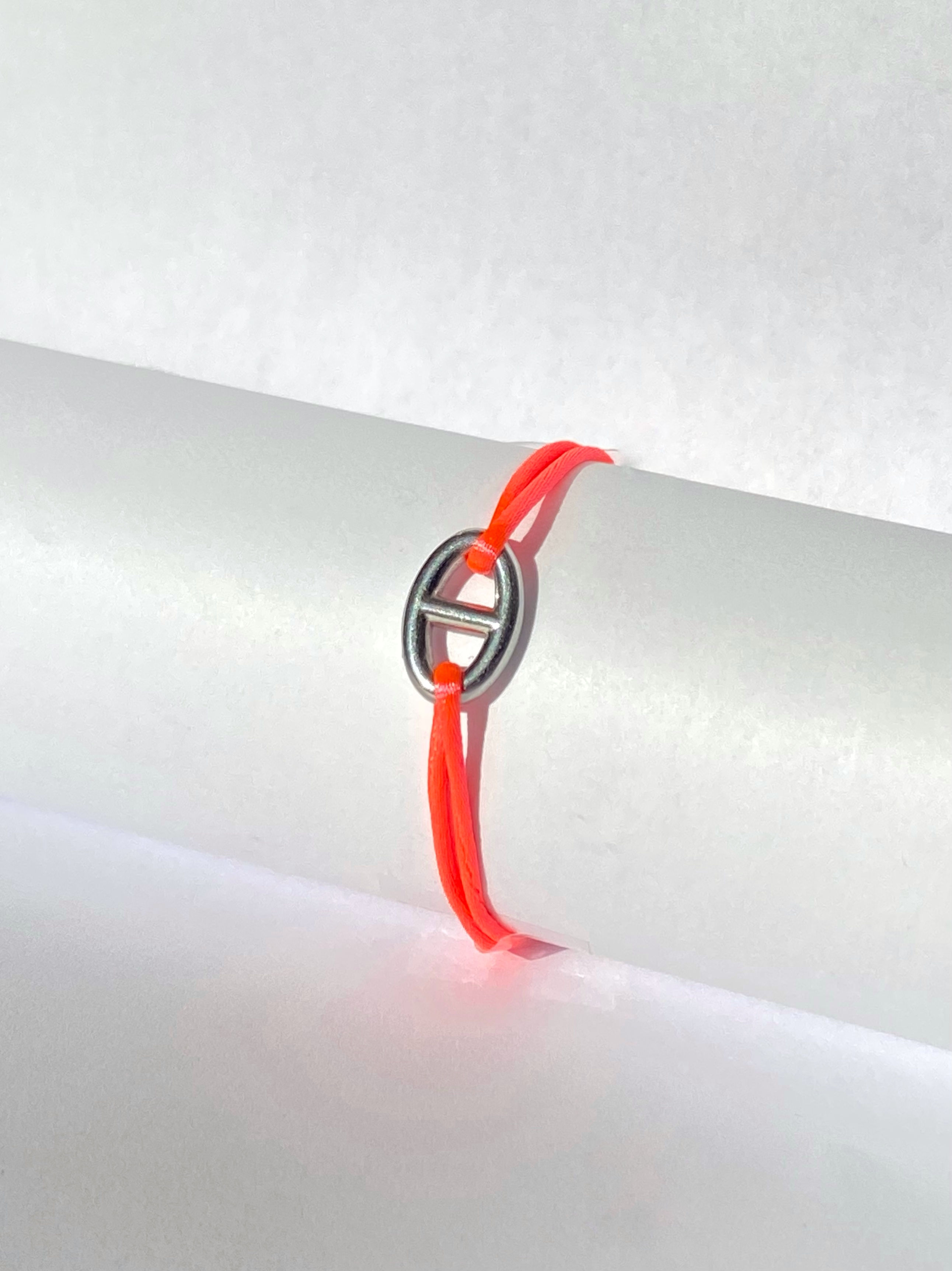 Bracelet maille argenté 