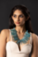 Ocean Haze Shell Necklace — handcrafted necklace featuring natural seashells and pearls, capturing the serene beauty of the ocean. Perfect for adding a touch of coastal elegance to your everyday look. Shop handcrafted jewellery at SONM