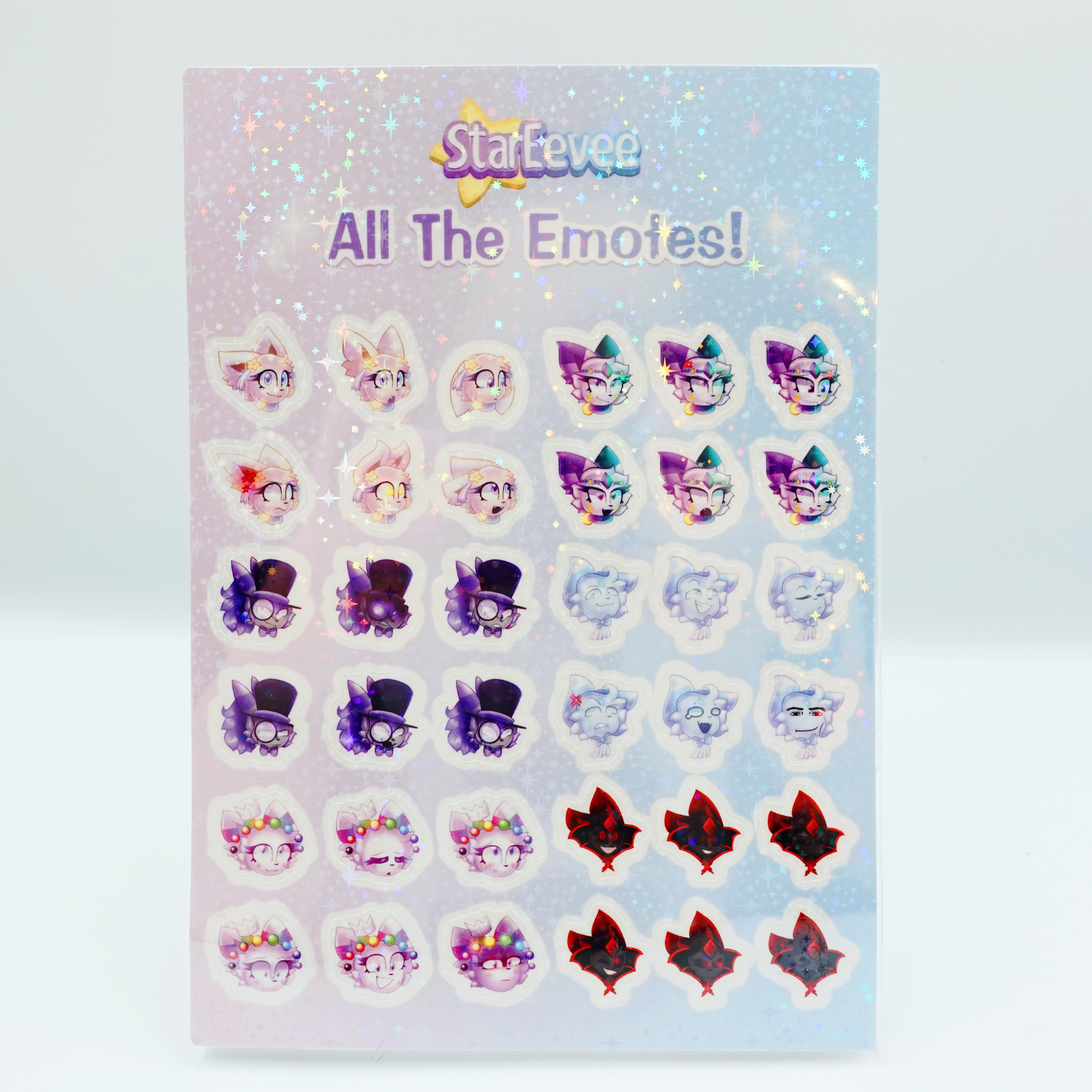 All The Emotes Sticker Sheet