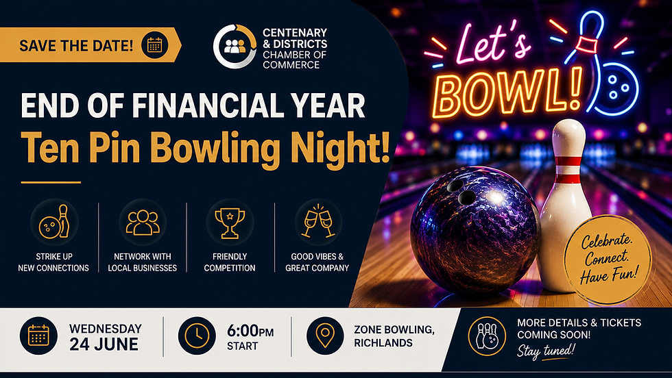 EOFY - Bowling - Save the Date