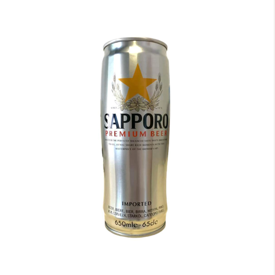 Sapporo Premium Beer 650ml