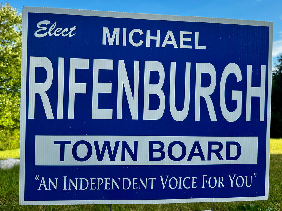 Would you like a yard sign?