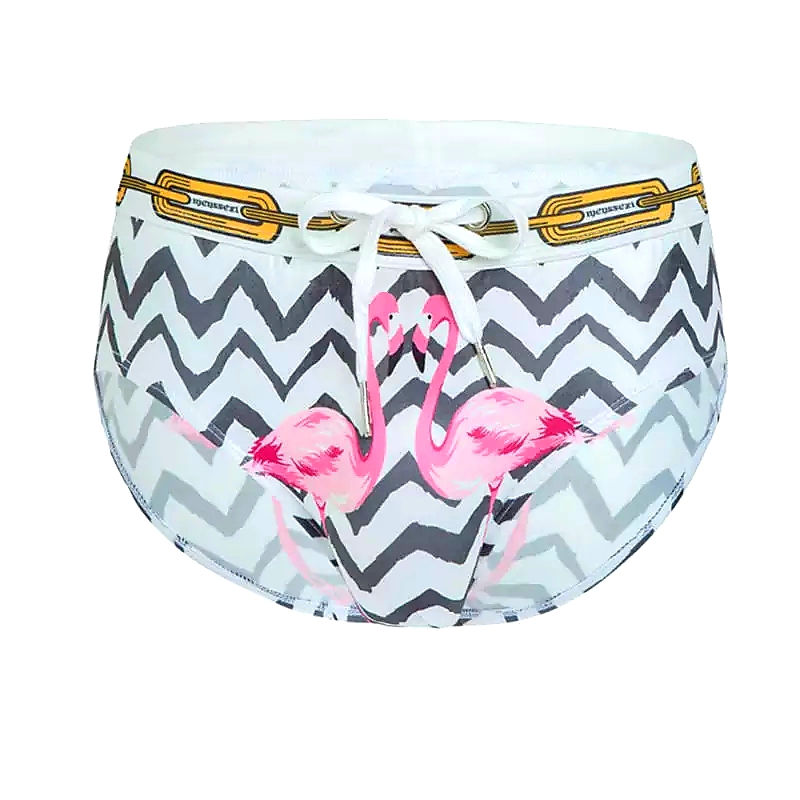 Miniature : Maillot de bain flamant rose