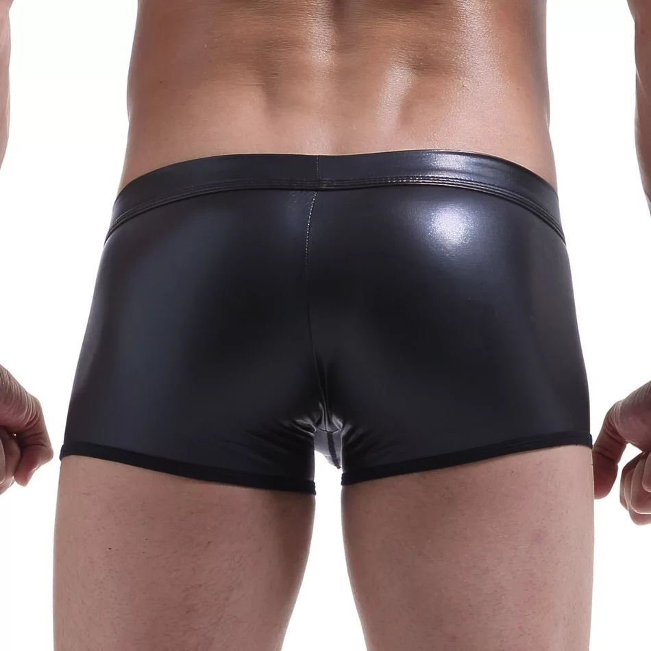 Miniature : Boxer en cuir verni