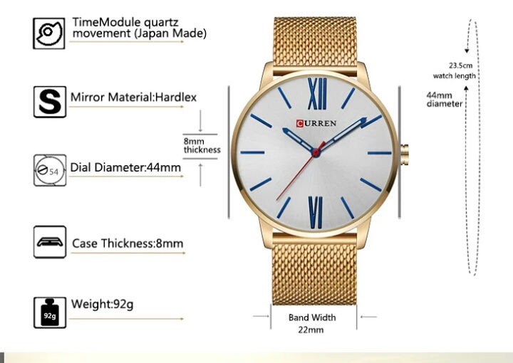 Miniature : Montre Curren 7 modèles