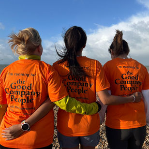 Runners raising money for The Good Company People at the Brighton and Hove 10k