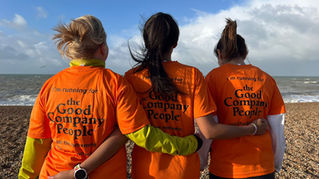 Runners raising money for The Good Company People at the Brighton and Hove 10k