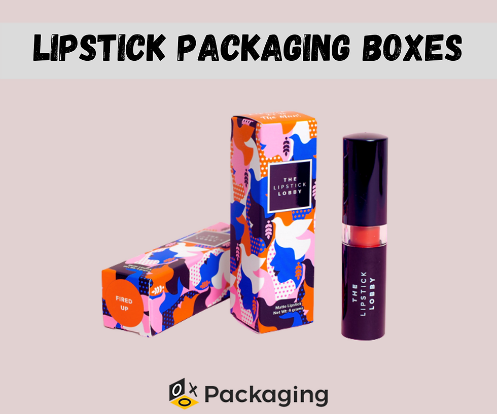 How Lipstick Boxes Are Beneficial For Brand Awareness?