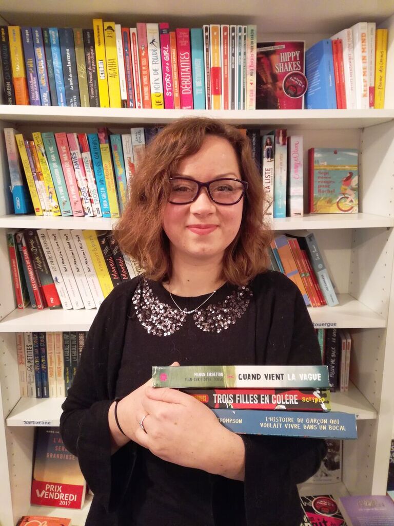 Gaëlle, Libraire Kube