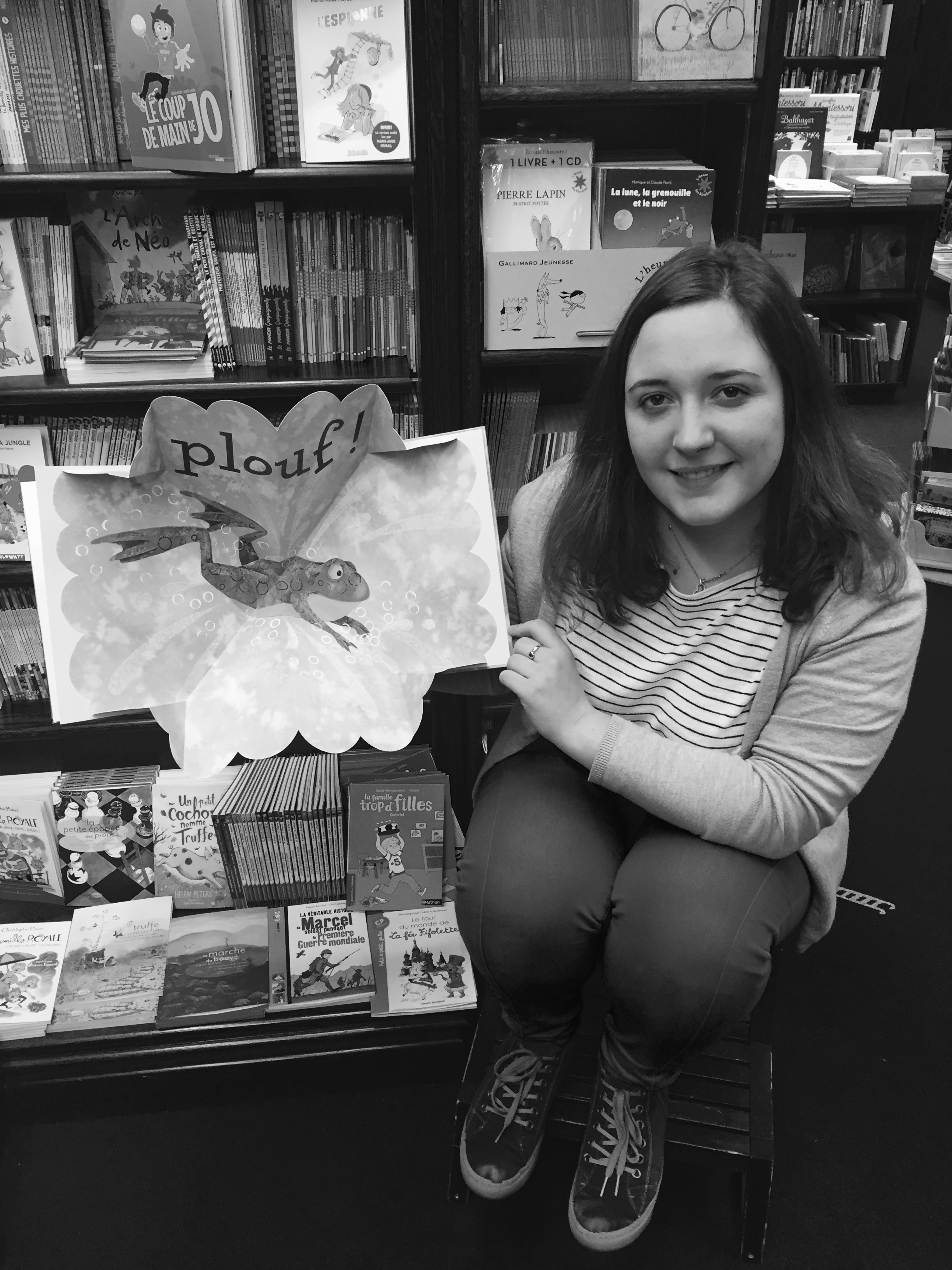 Marie M, Libraire Kube