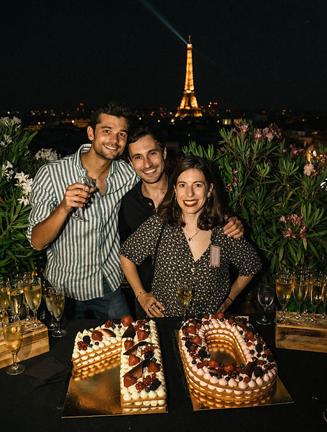 Aurore, Anthony et Samuel, les fondateurs de Kube