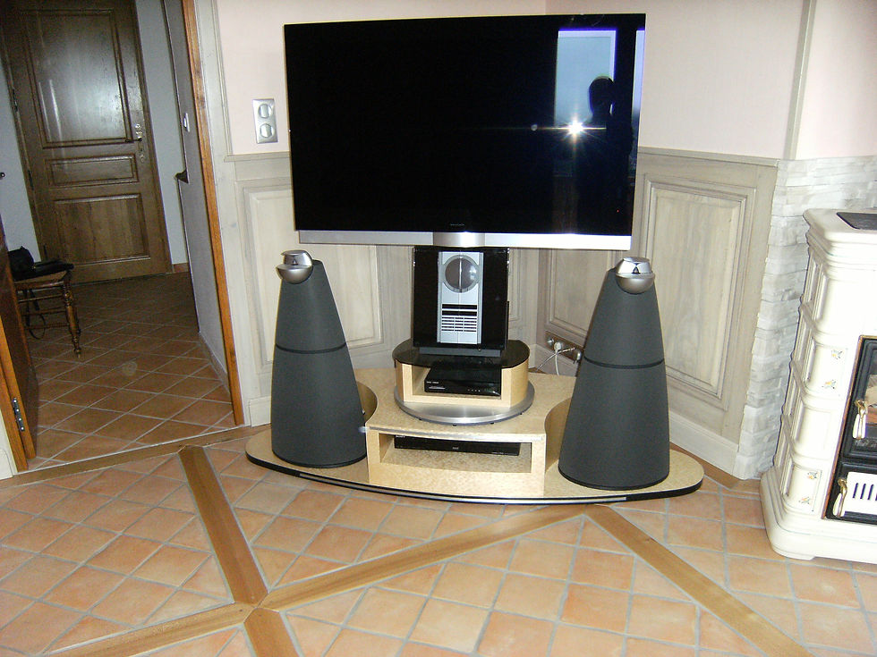 Socle pour téléviseur et appareils hifi