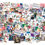 Thumbnail: 100 x Mixed British Christmas used postage stamps - off paper
